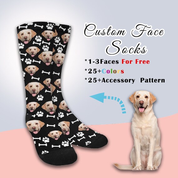 custom socks pet face