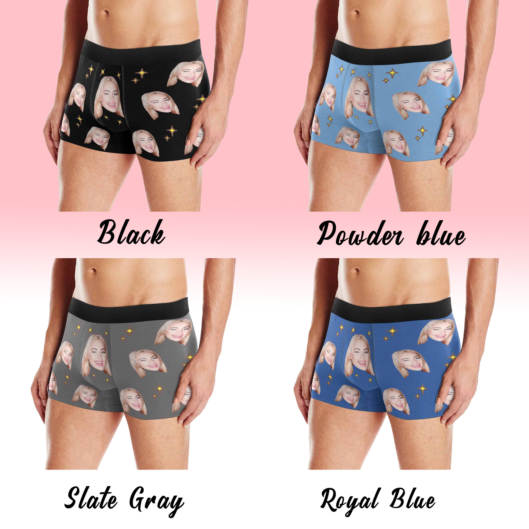 Underwear With Facegift for Boyfriend/husbandpersonalize Etsy