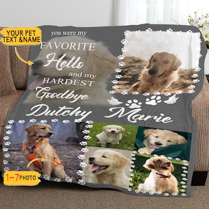 Memorial Blanket,Custom Photo Blanket,Personalized Picture Blanket,Dog Face blankets,Your Dog On A Blanket,Photo Blanket Gift,Pet Lover Gift