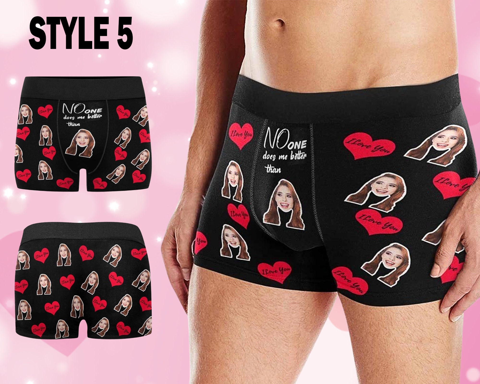 Personalized Boxer BRIEFS HUSBAND PARTY Birthday AWESOME GIFT Wedding SEXY  COOL