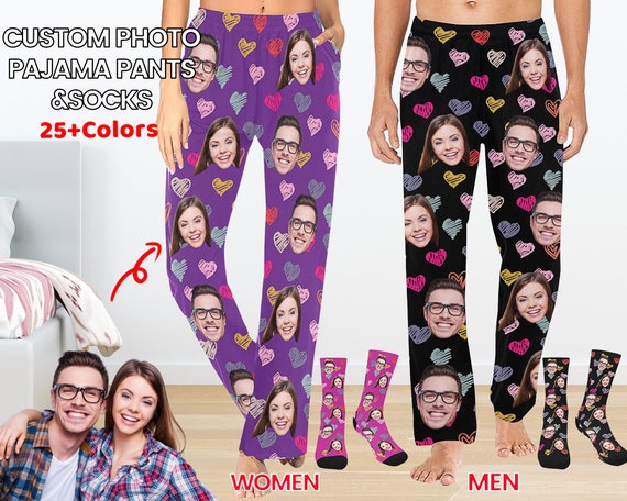 Your face on pajamas shop