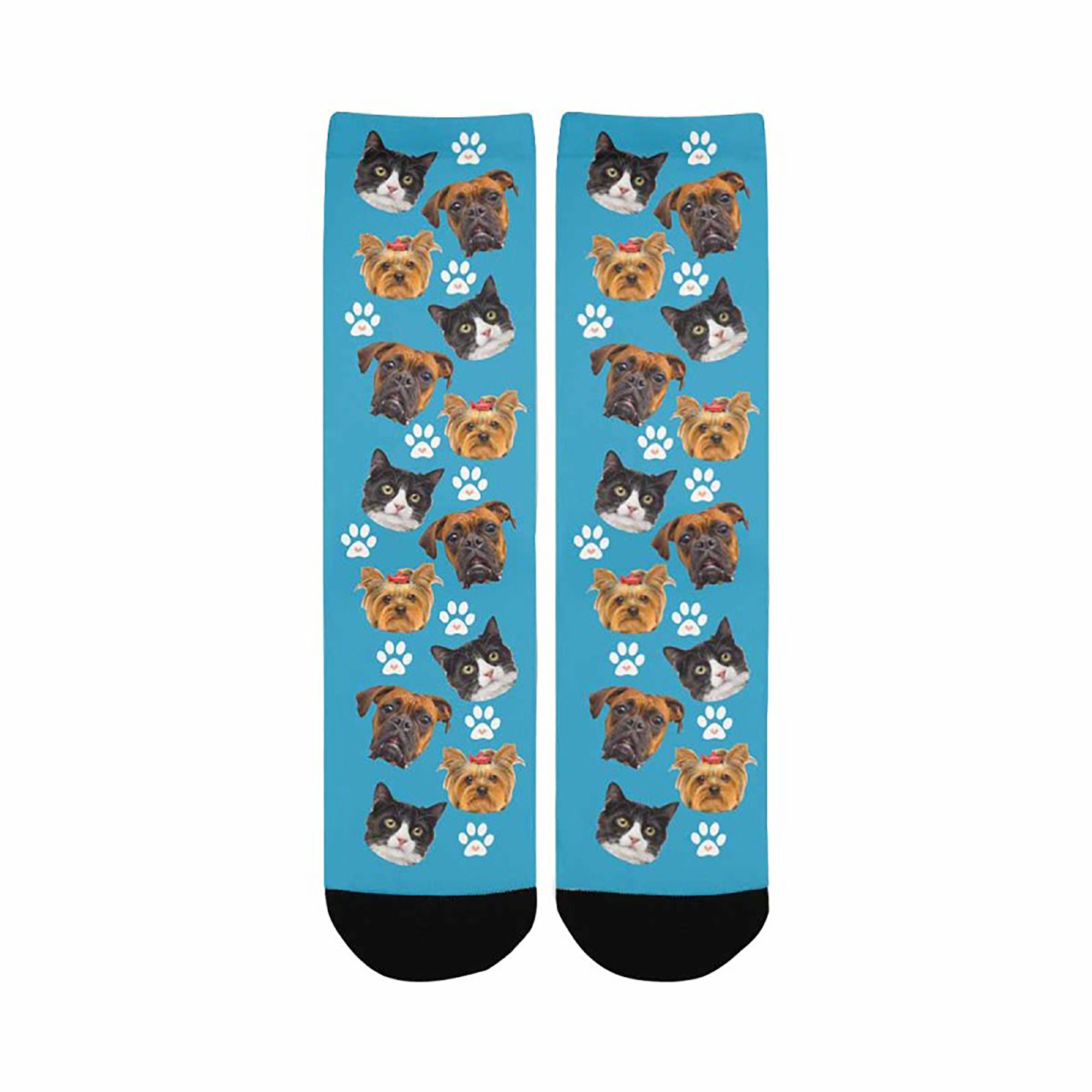 Custom Pet Socks custom Dog Sockscustom Face Socks Etsy