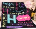 Custom Name Blanket for Boy girl,Personalized Kids Name Blanket,Baby Blanket,Birthday/Christmas/Milestone Gift for Baby,Boy,Girl,Newborns