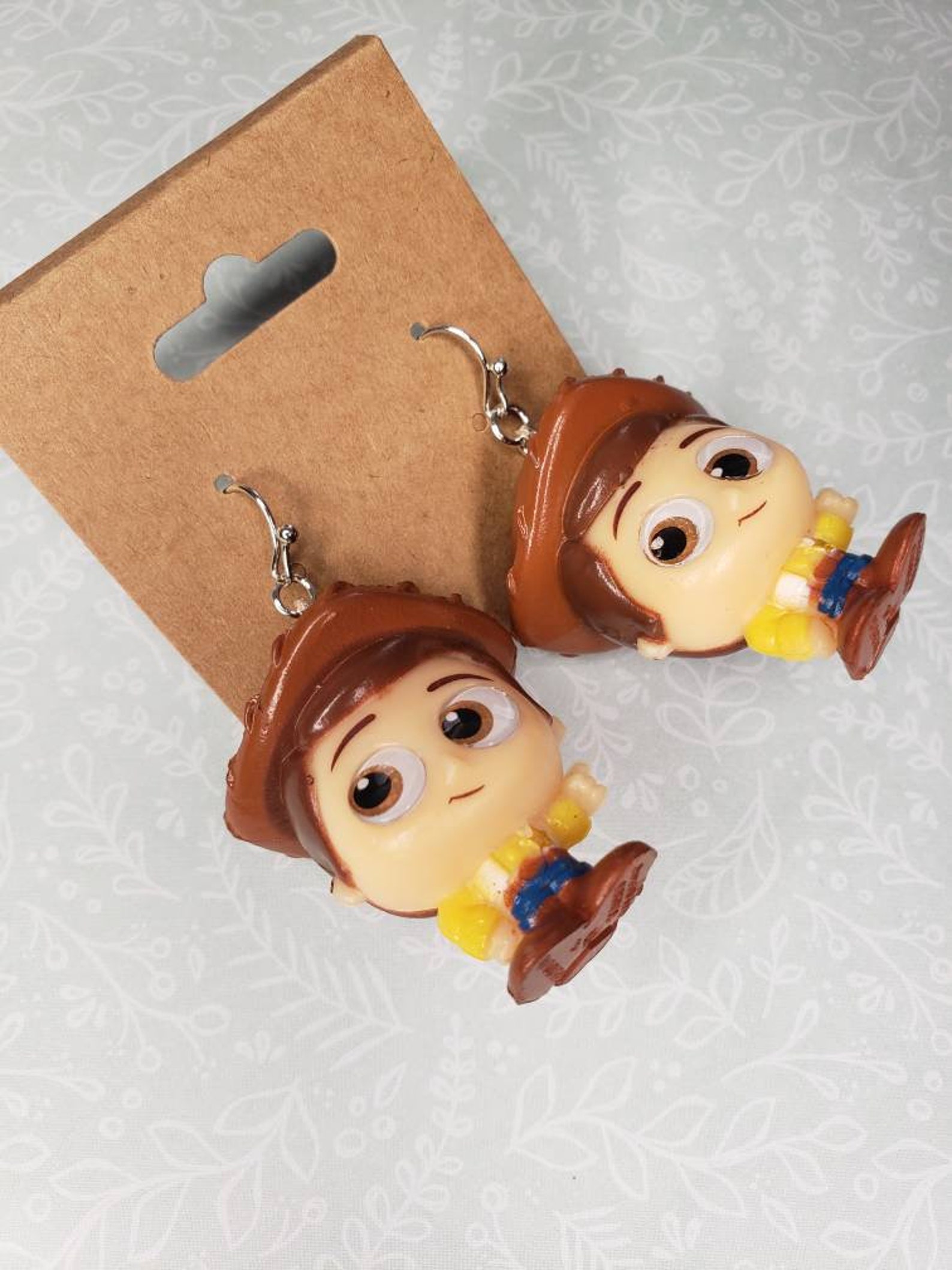 Woody Toy Story Mini Earrings Etsy