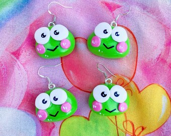MyMelody Keroppi Pompompurin Donutella Kawaii Bubble Tea Polymer Clay Charms; HelloKitty Cinamoroll MyMelody Keroppi Pompompurin Donutella Kawaii Bubble Tea Polymer Clay Charms; HelloKitty Cinamoroll