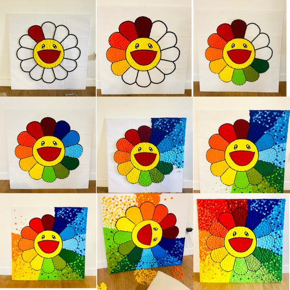 How to Draw Murakami Flowers