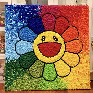 Takashi Murakami, Flowers with Smiley Faces (2020), Available for Sale