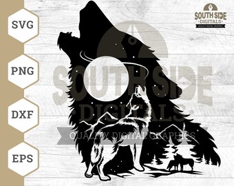 Download Wolf Svg Etsy