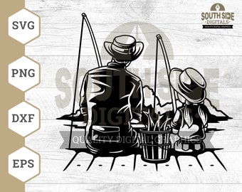 Free Free 82 Dad Daughter Fishing Svg SVG PNG EPS DXF File