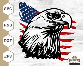 Download Eagle Flag Svg Etsy