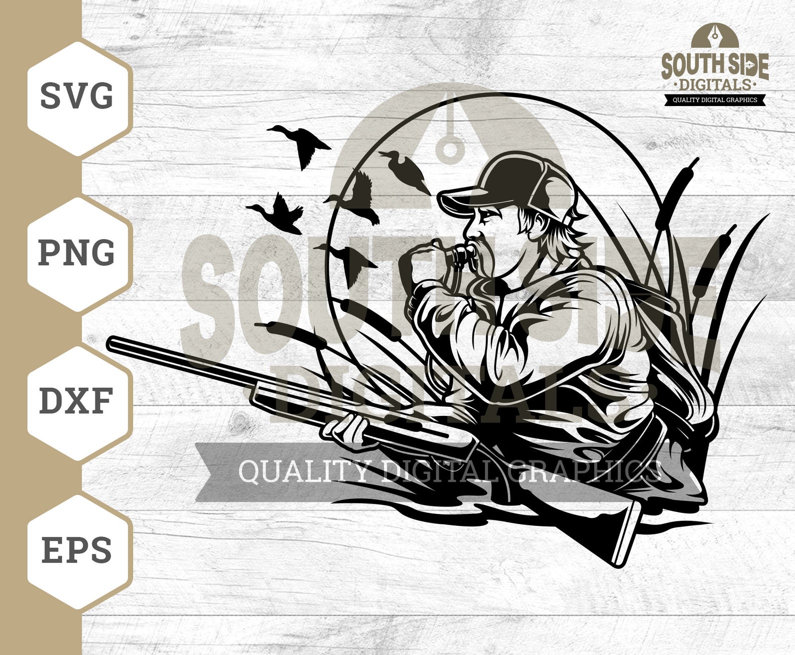 Duck Hunter SVG File Duck Hunting Svg Hunting Season Svg Etsy