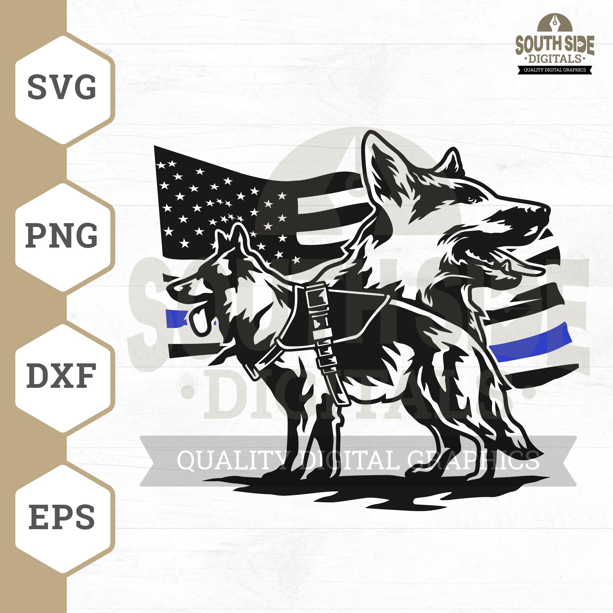 US Attack Dog Svg, Police Dog svg, Military Dog svg, Attack Dog svg, K9 Dog svg, K9 Shirt, Attack Dog Clipart, Png, Cut File, Dxf File