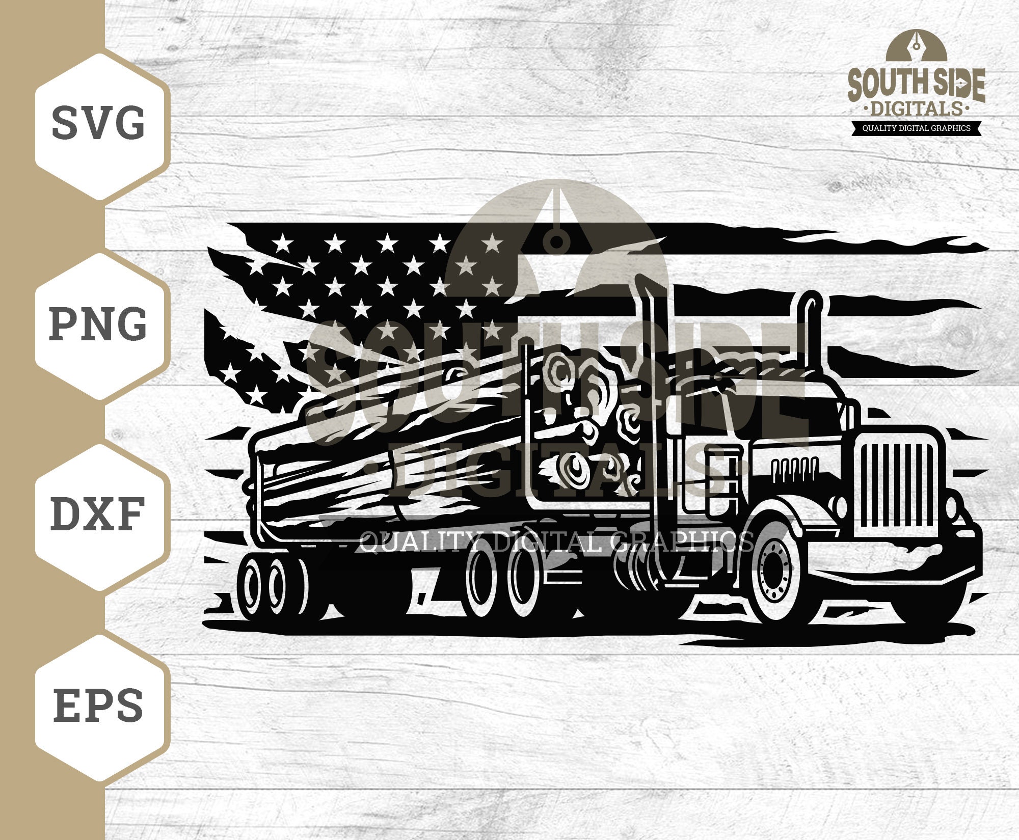 Big Truck svg Log Truck Semi-Truck svg Truck svg Transport | Etsy