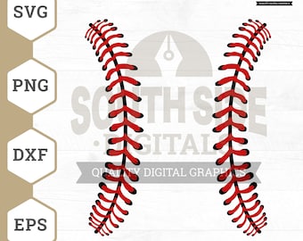 Baseball Stiches SVG File, Softball Stiches svg, Baseball Thread svg, Baseball svg, Ball svg, Sports Ball svg, Baseball Shirt, Baseball png