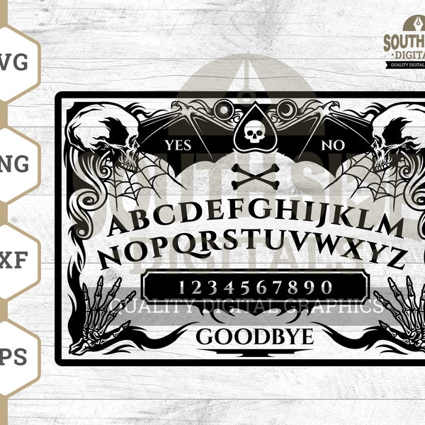 Ouija Board SVG File , Ouija Board game svg , Ouija Spirit Board game svg , Spirit Board svg , Ouija Board shirt , Ouija Board clipart