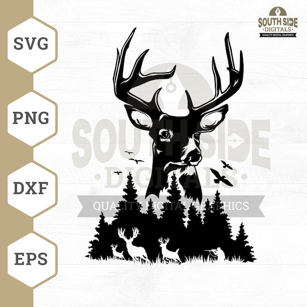 Deer Hunting svg Files,  Deer Hunting svg, Outdoor Hunting svg, Wild Life Hunting svg, Sports Hunting svg, Deer Hunting Shirt