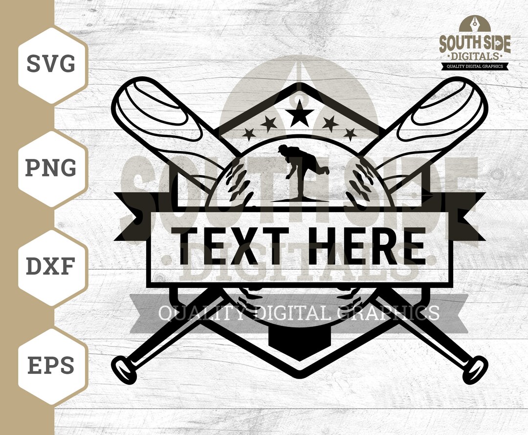 Baseball SVG File, Baseball Bat Svg, Baseball Ball Svg, Baseball Svg