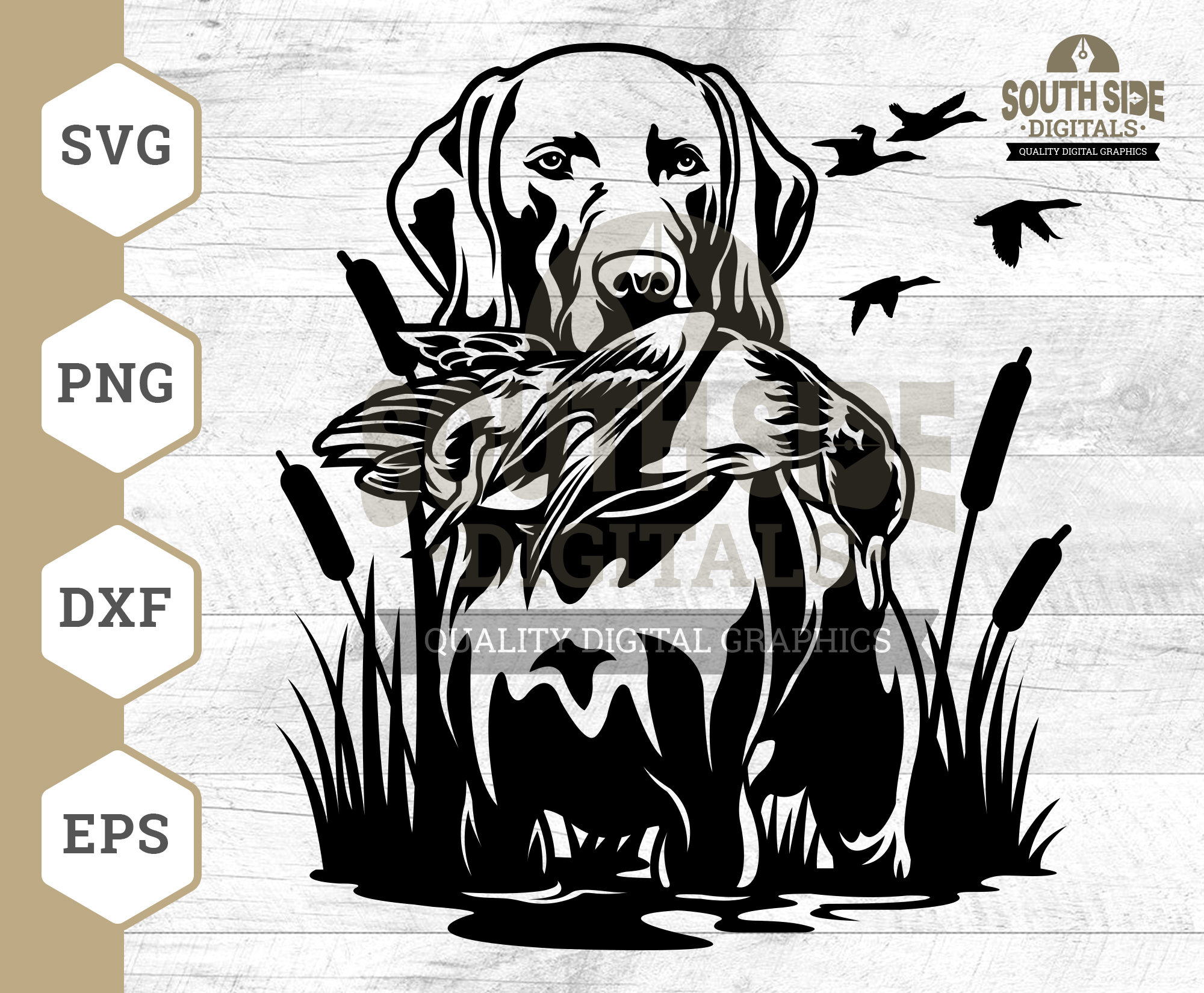 Hunting Dog SVG File Duck Hunting svg Hunting Season svg Etsy