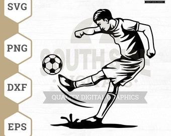 Soccer Svg, Soccer Ball Svg, Soccer Ball Vector, Soccer Player Png, Soccer Cricut, Soccer Clipart, Soccer Dxf, Eps