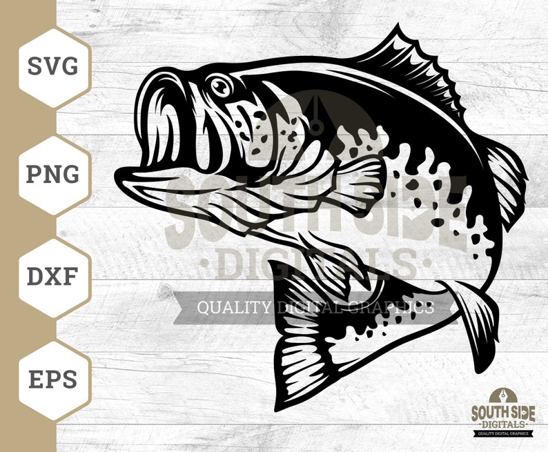 Free Free 302 Bass Fish Svg Free SVG PNG EPS DXF File