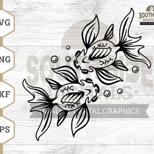 Goldfish Lovers Svg, Cute Goldfish svg, Goldfish svg, Fish Bowl svg, Goldfish Shirt, Goldfish Clipart, Goldfish Png, Goldfish Cut Files
