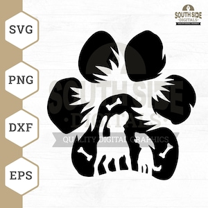 Dog Paw Print Svg, Cute Dog Paw Print svg, Dog Paw svg, Paw Print svg, Dog Shirt, Dog Paw Clipart, Dog Paw Cut File, Png, Dxf Files