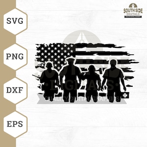First Responder SVG File, Emergency Rescuer svg, First Responder svg, Emergency Response svg, First Responder Shirt, First Responder Clipart