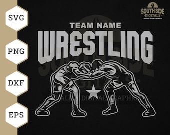Wrestling SVG File | College Wrestling Svg | Wrestling Team Svg | Wrestling Png |  Sports Clipart | Wrestling Dxf | Wrestling Eps