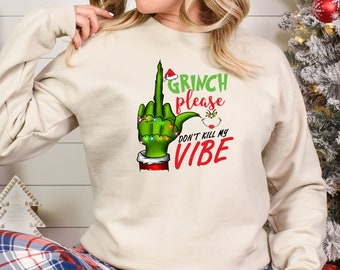 Grinch Ugly Sweater - Etsy