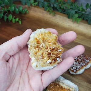Heat Treated Brazilian Citrine Cluster