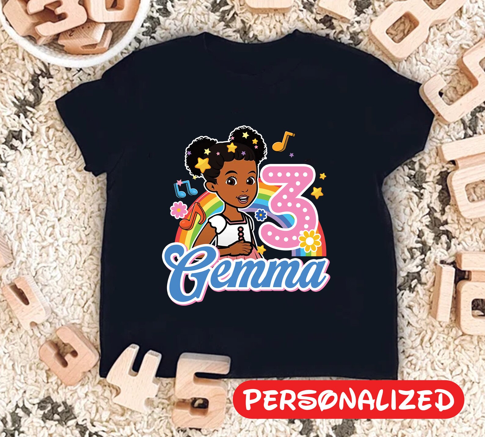 Gracies Corner Birthday Girl Tshirt Phonics Song Etsy