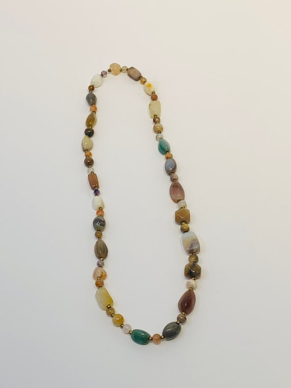 Polished Stone Necklace