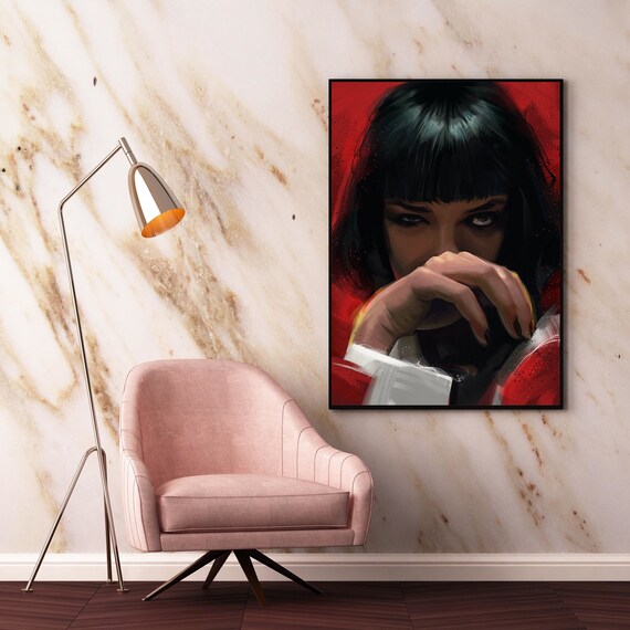 Mia Wallace Hand Pulp Fiction Poster - Uma Home Decor Hebron Ky Mia Wallace Hand Pulp Fiction Poster - Uma Home Decor Hebron Ky