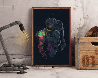 Space Jellyfish Etsy