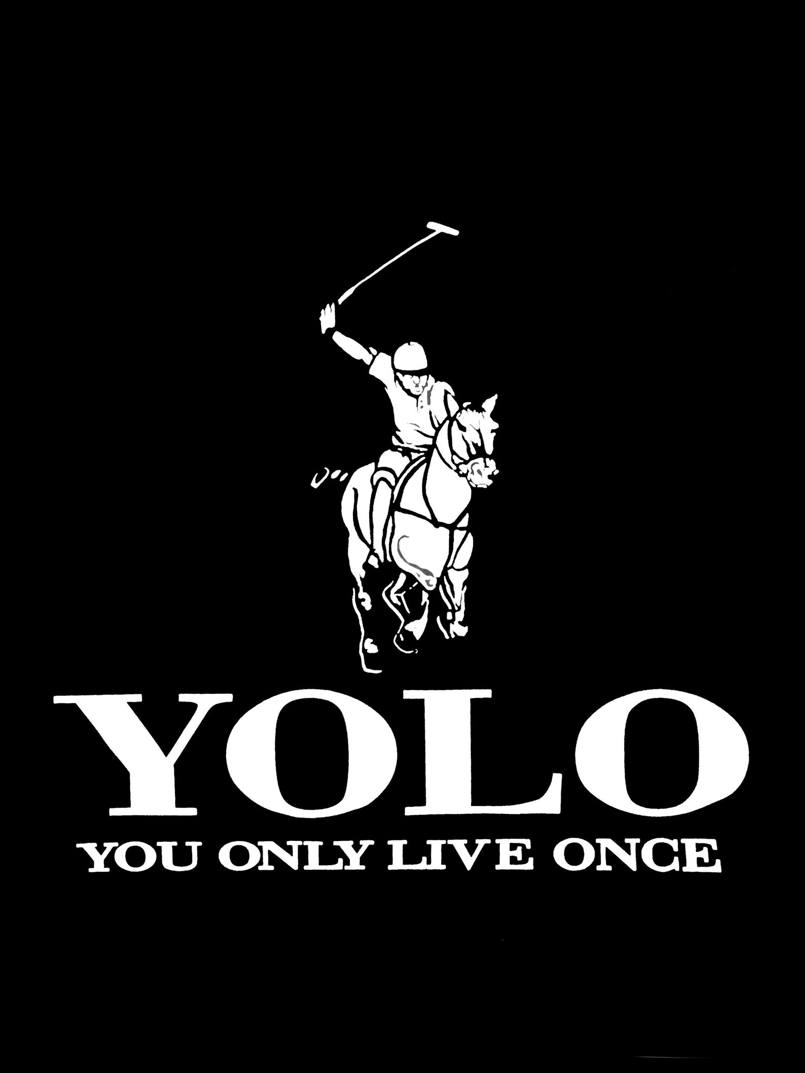 Yolo Polo T-shirt - White - Etsy
