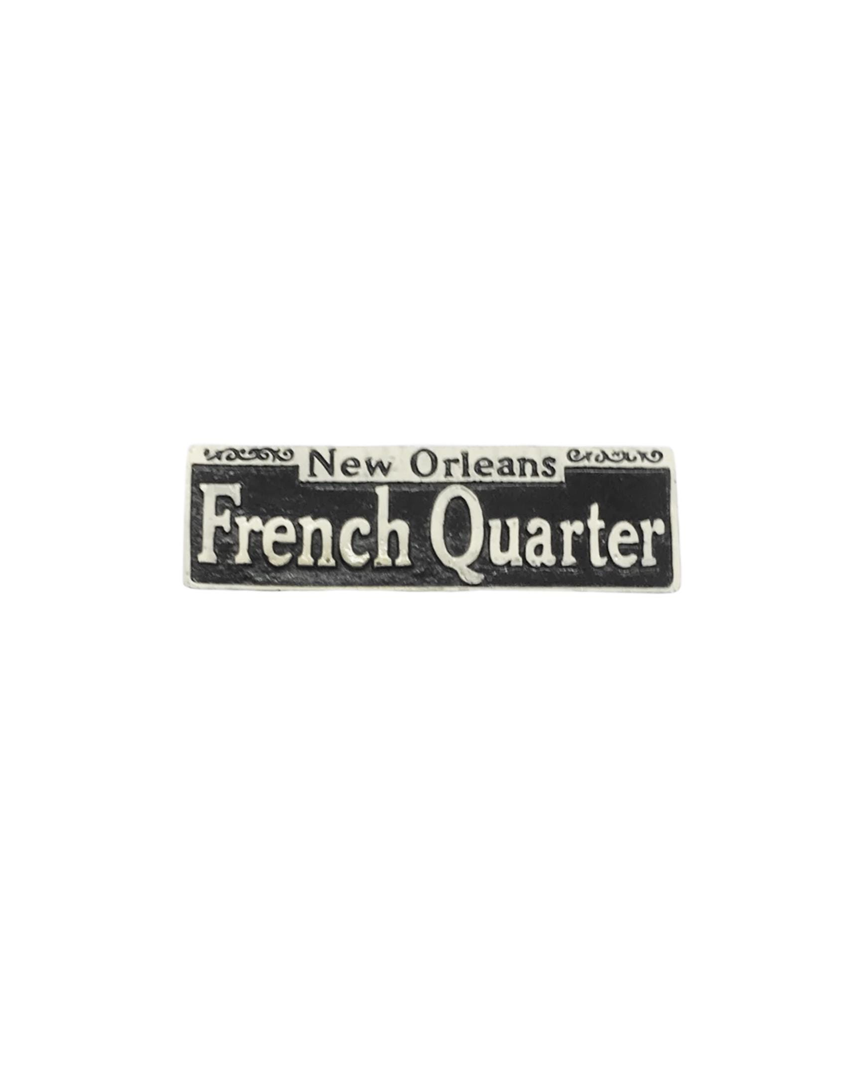 New Orleans French Quarter サイン　シリアルナンバー付 New Orleans French Quarter Sign - Etsy