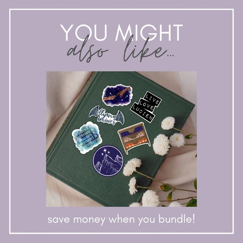 you might also like this ACOTAR themed sticker bundle