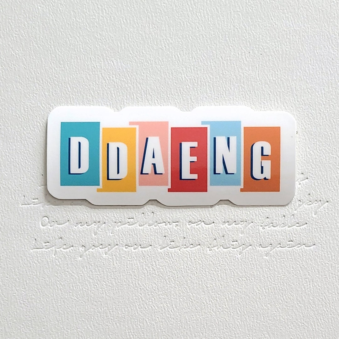 BTS Stickers Ddaeng 땡 Retro Sticker Kpop Stickers - Etsy