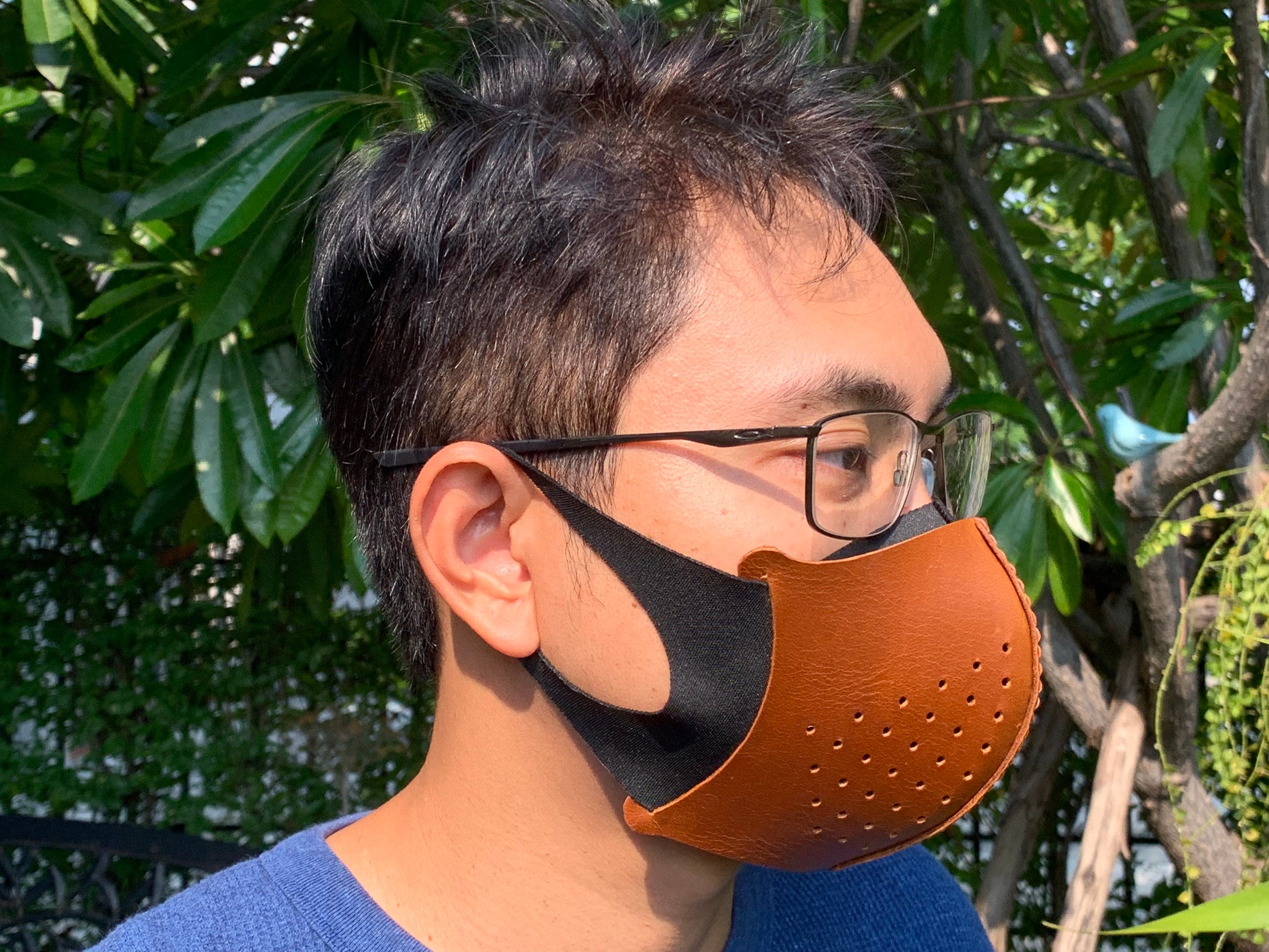Leather Mask Pattern Pdf Template DIY Tutorial Etsy