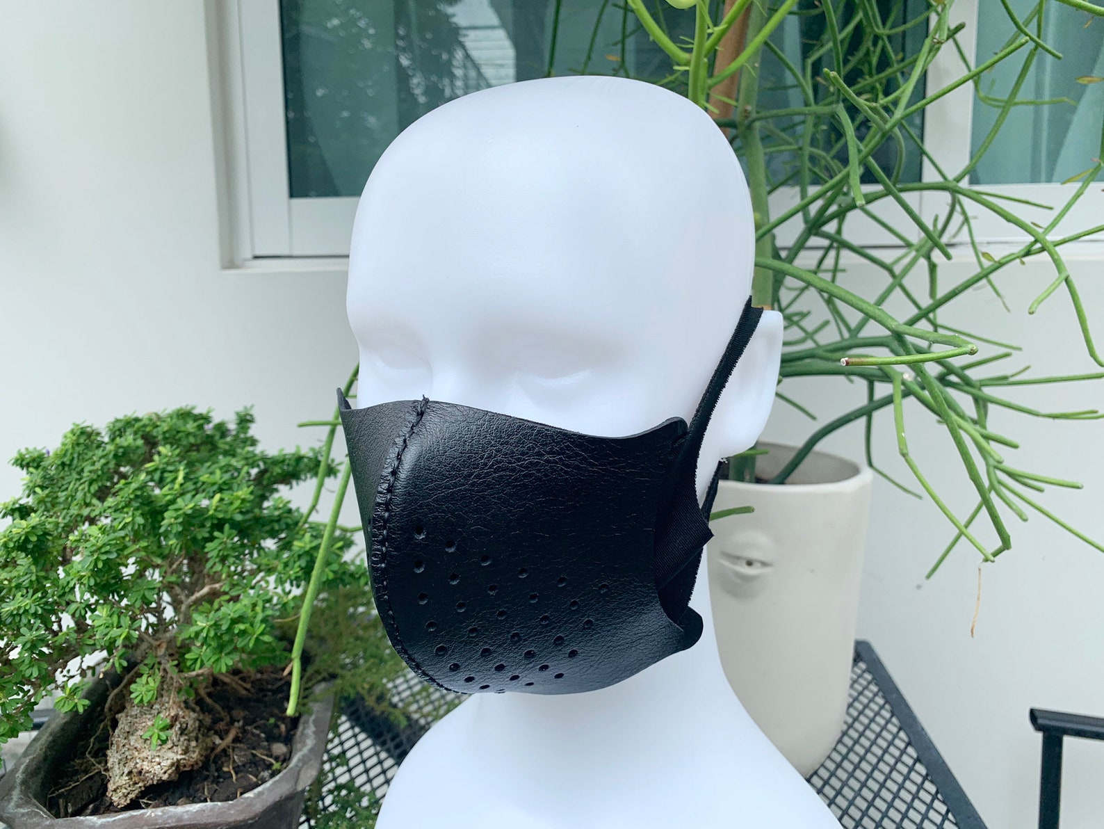 Leather Mask Pattern Pdf Template DIY Tutorial Etsy