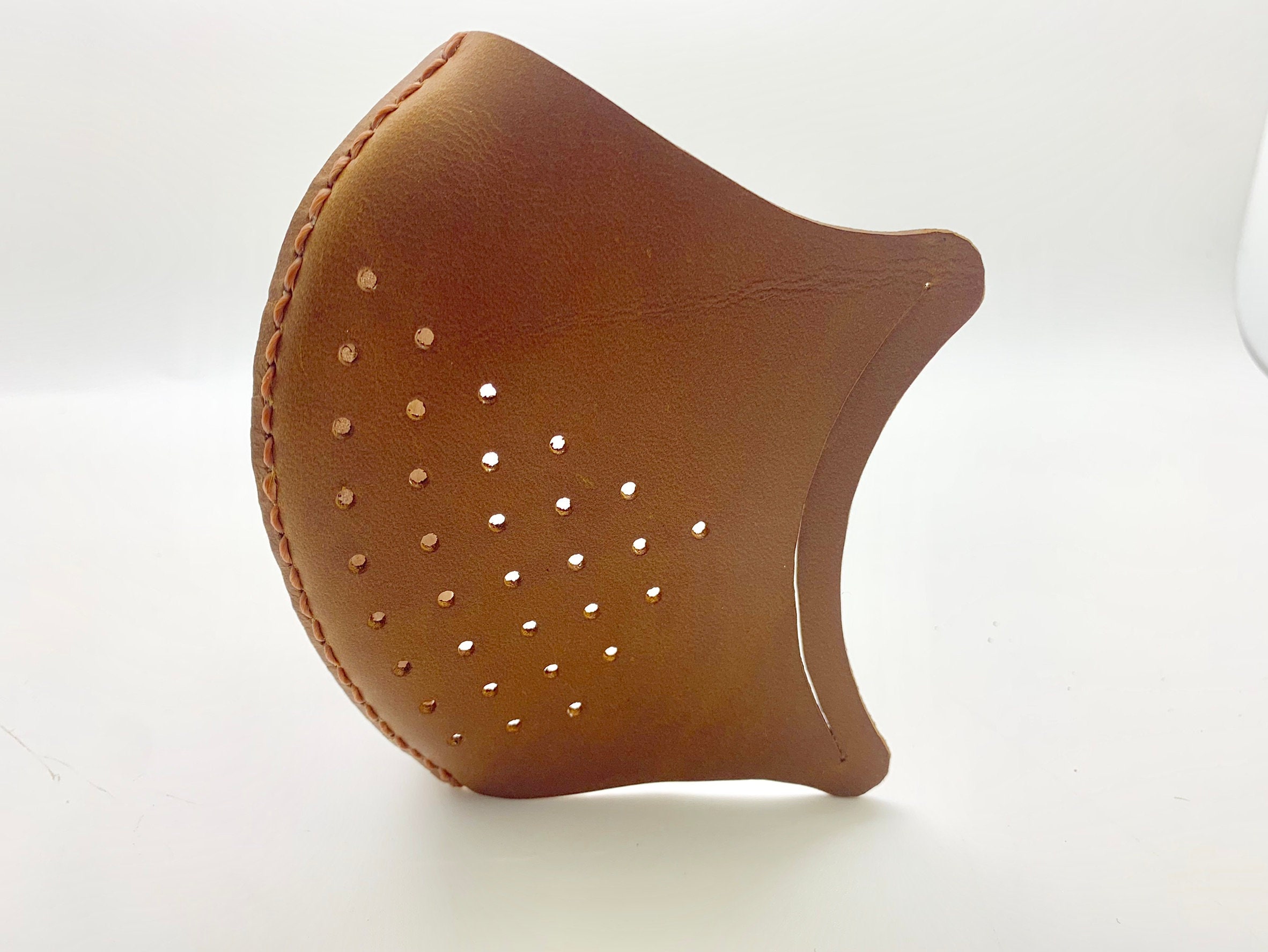 Leather Mask Pattern Pdf Template DIY Tutorial Etsy