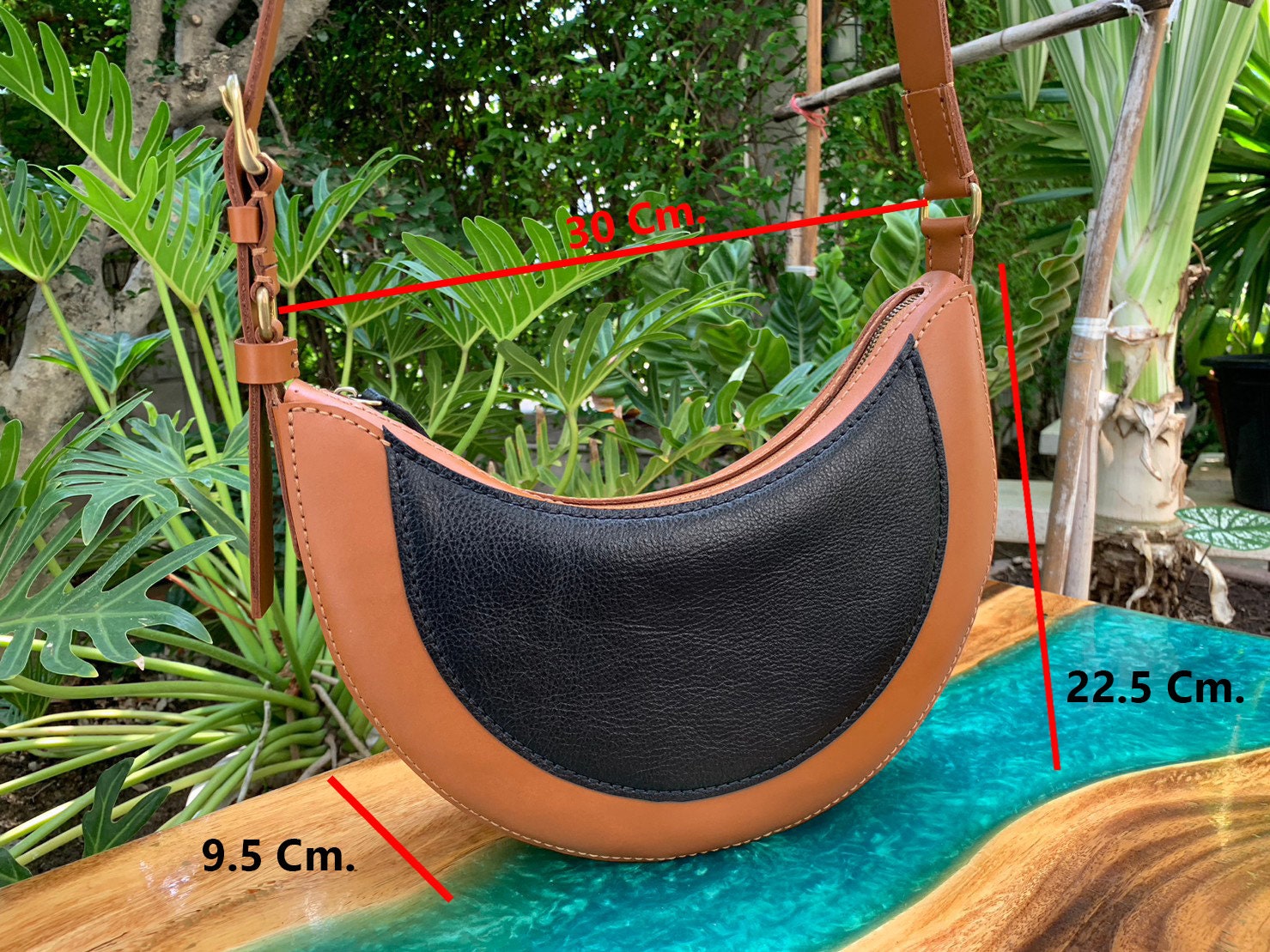 Shoulder Bag Crossbody Minimalist Half Round Handcrafts PDF Pattern ...