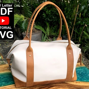 Reisetasche Schnittmuster pdf Duffel Bag Traveler's bag handtasche Weekender Tasche Schnittmuster