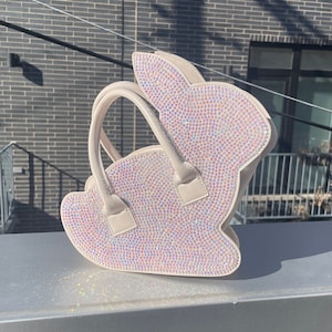 Rhinestone Bunny Purse