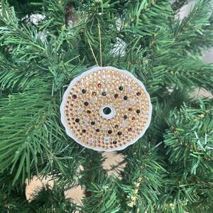 décoratif pour bagel &#39;n Shmear | de sac bagel n&#39; shmear | ornement ébloui | Bijou de sac éblouissant