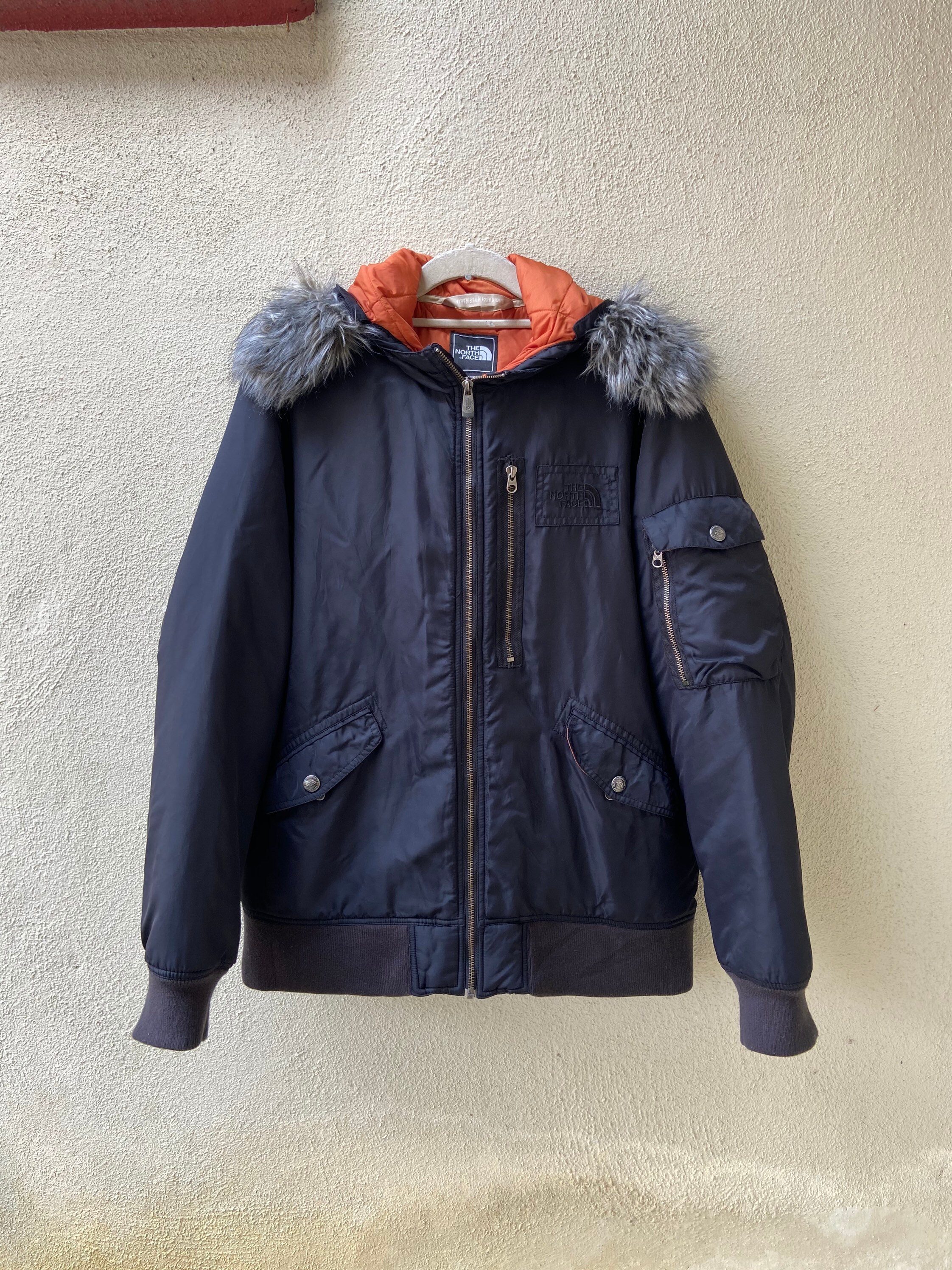 the north face men's genuine fur coats & jackets