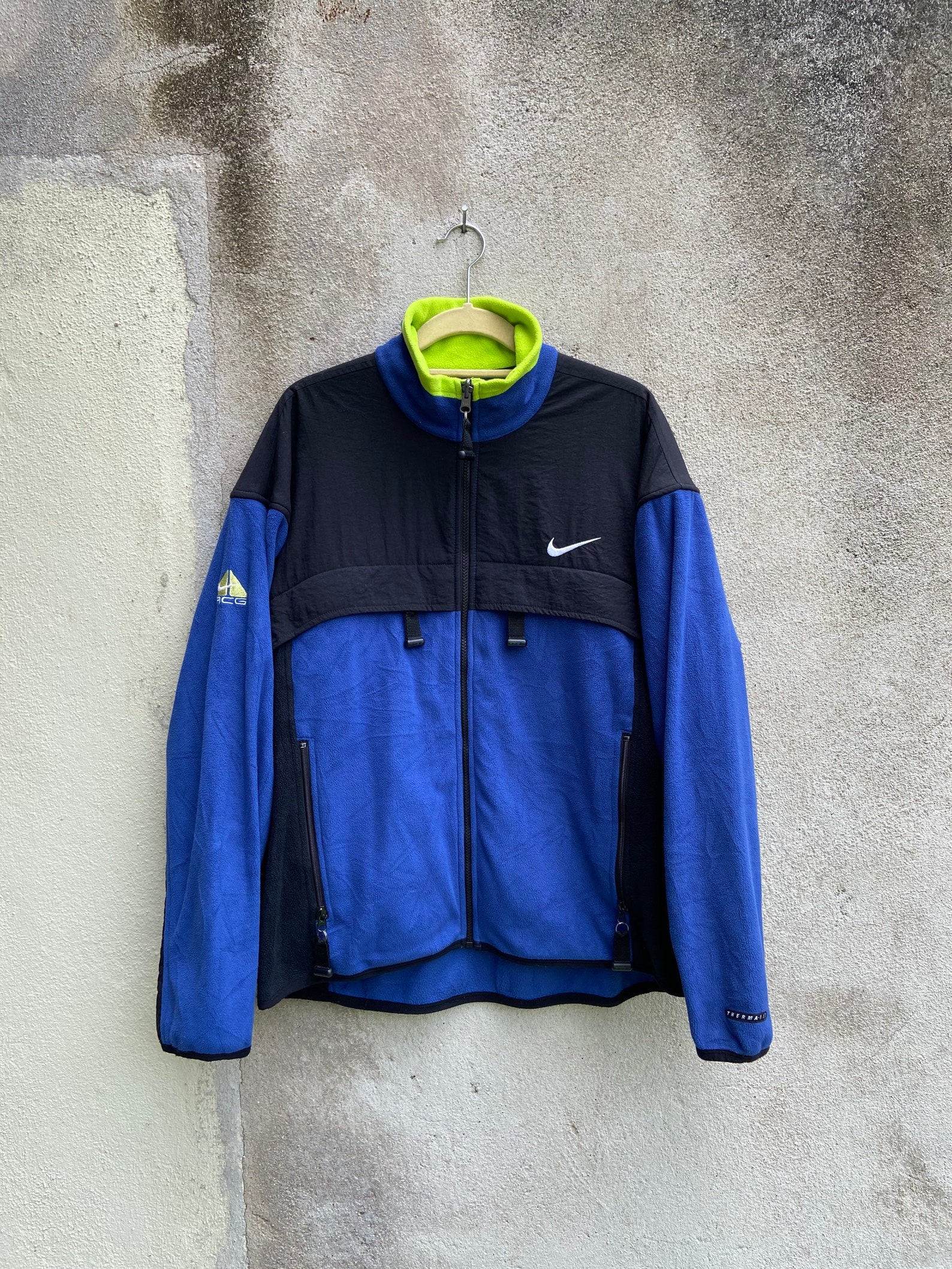 Vintage Nike Acg Fleece Jacket All Conditions Gear Size Medium | Etsy