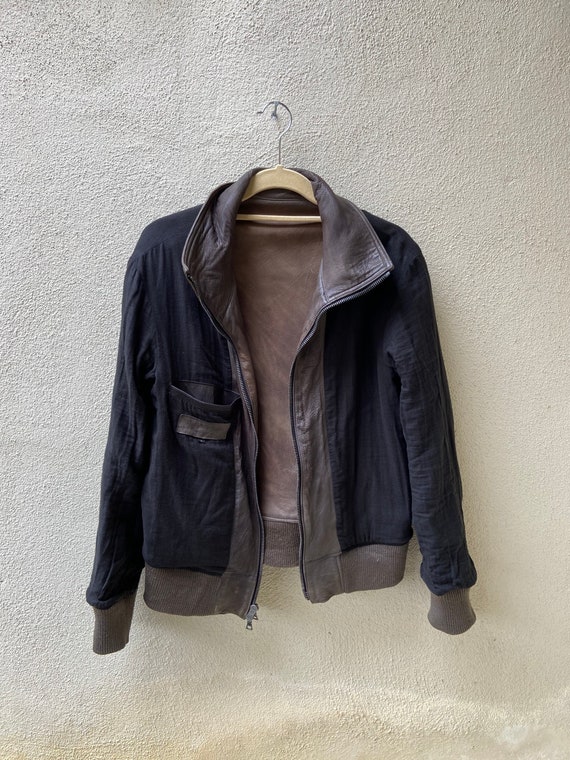 Isamu Katayama Backlash Leather Jacket Japanese Brand Yohji - Etsy