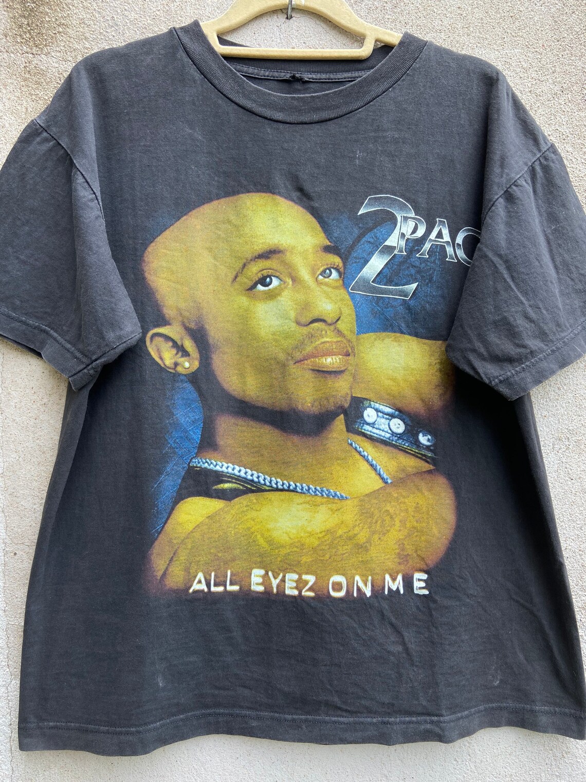 Vintage 90s Tupac Rap Shirt All Eyes On Me 2pac T Shirt Size | Etsy