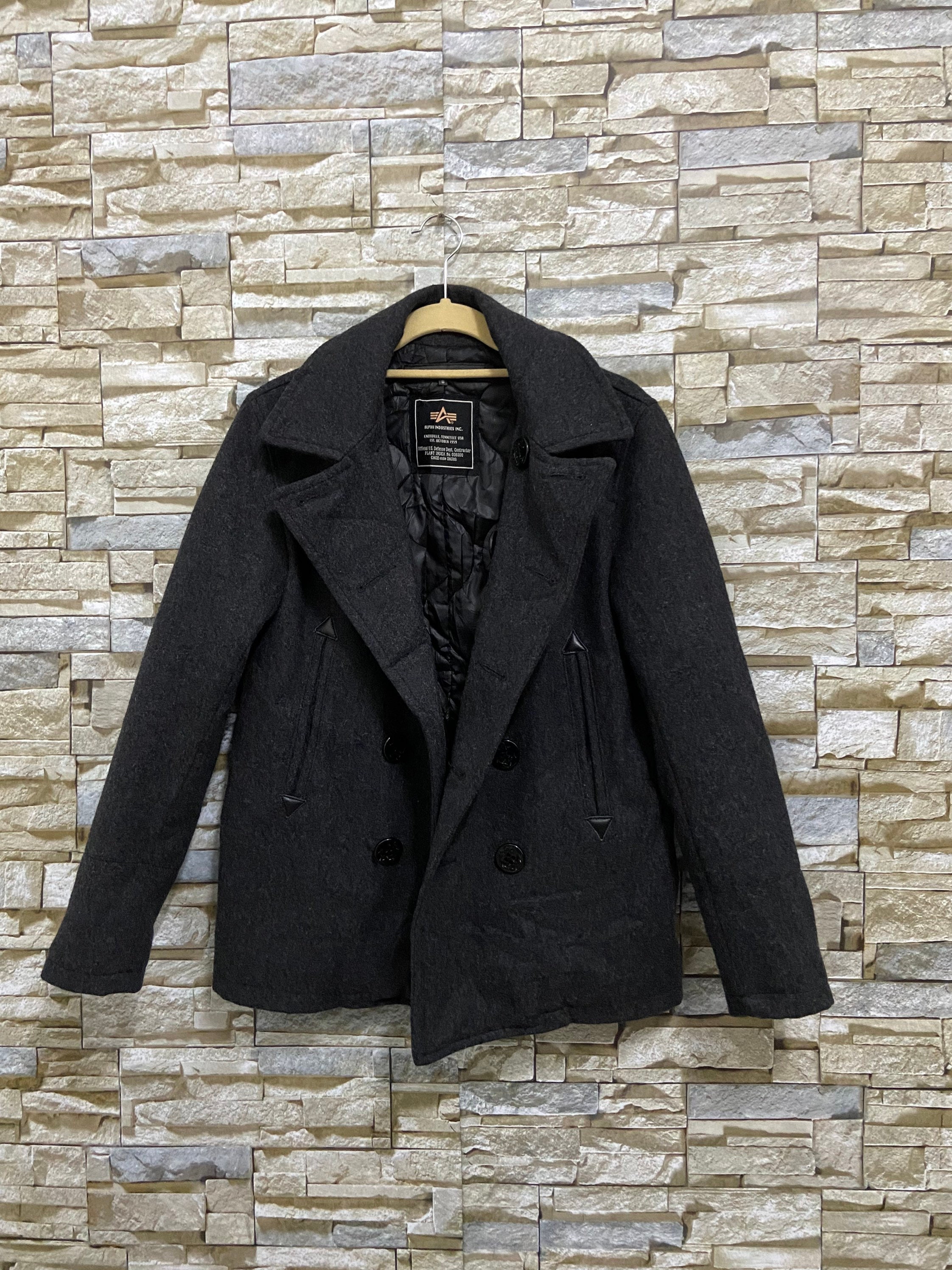 alpha industries peacoat